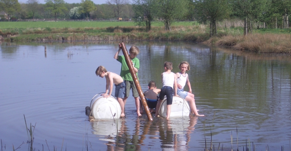 Op het vlot