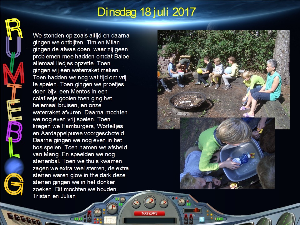 Dinsdag. 