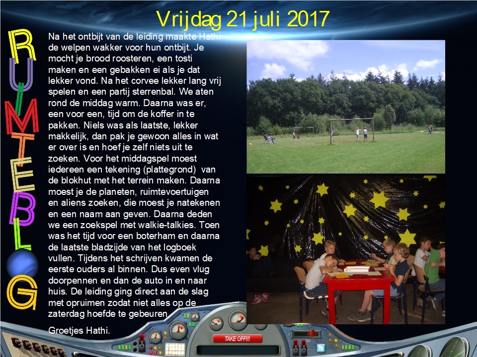 Vrijdag. 