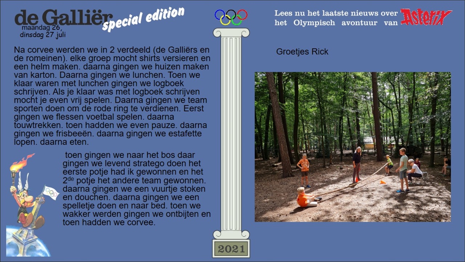 Maandag. 