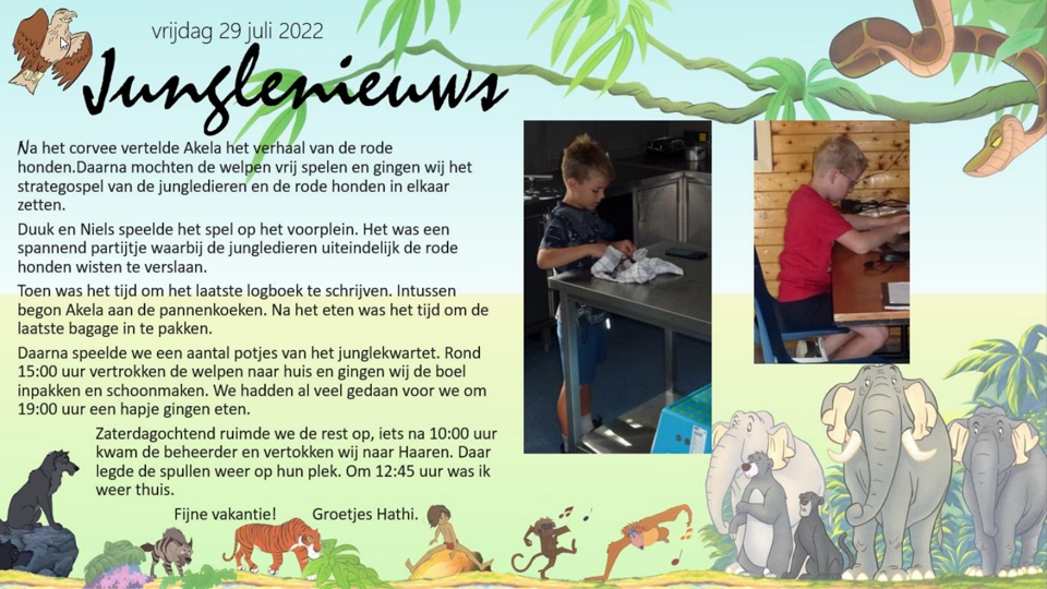 Vrijdag. 
