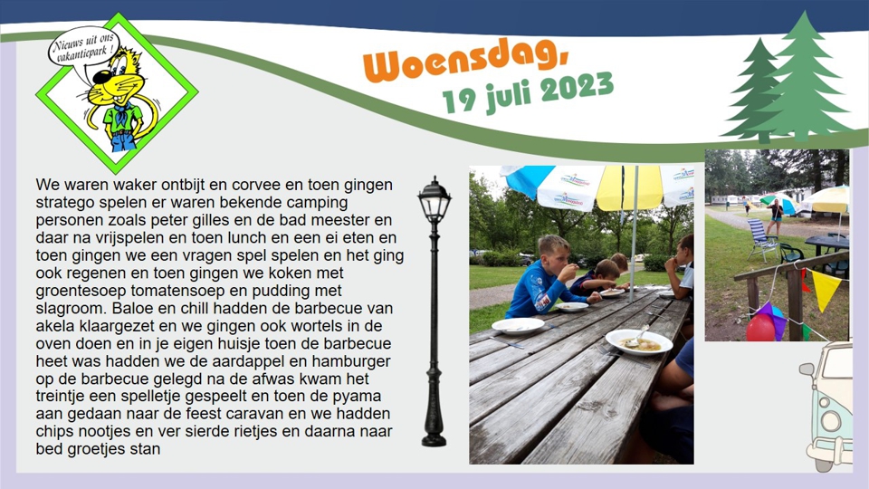 Woensdag. 